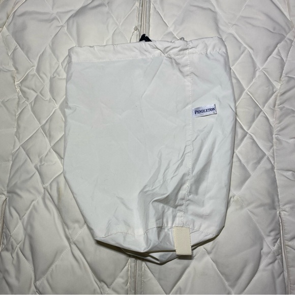Pendleton White Women’s Down Puffer Jacket Size: XL Warm - Picture 6 of 8